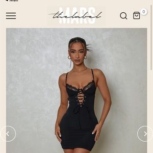 Mars The Label Corset Dress- UK 4